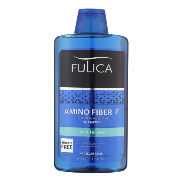 شامپو تقویت‌کننده مو فولیکا مدل Amino Fiber حجم 400 میلی‌لیتر